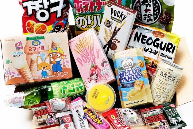 Asian Candy Snack Box